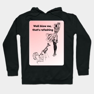 jazz musician- refreshing Hoodie